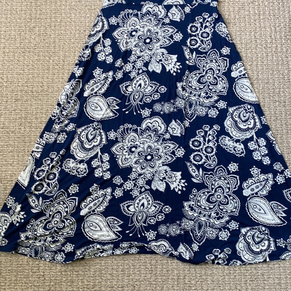 Talbots Short Sleeve Maxi Dress - Picture 4 of 7